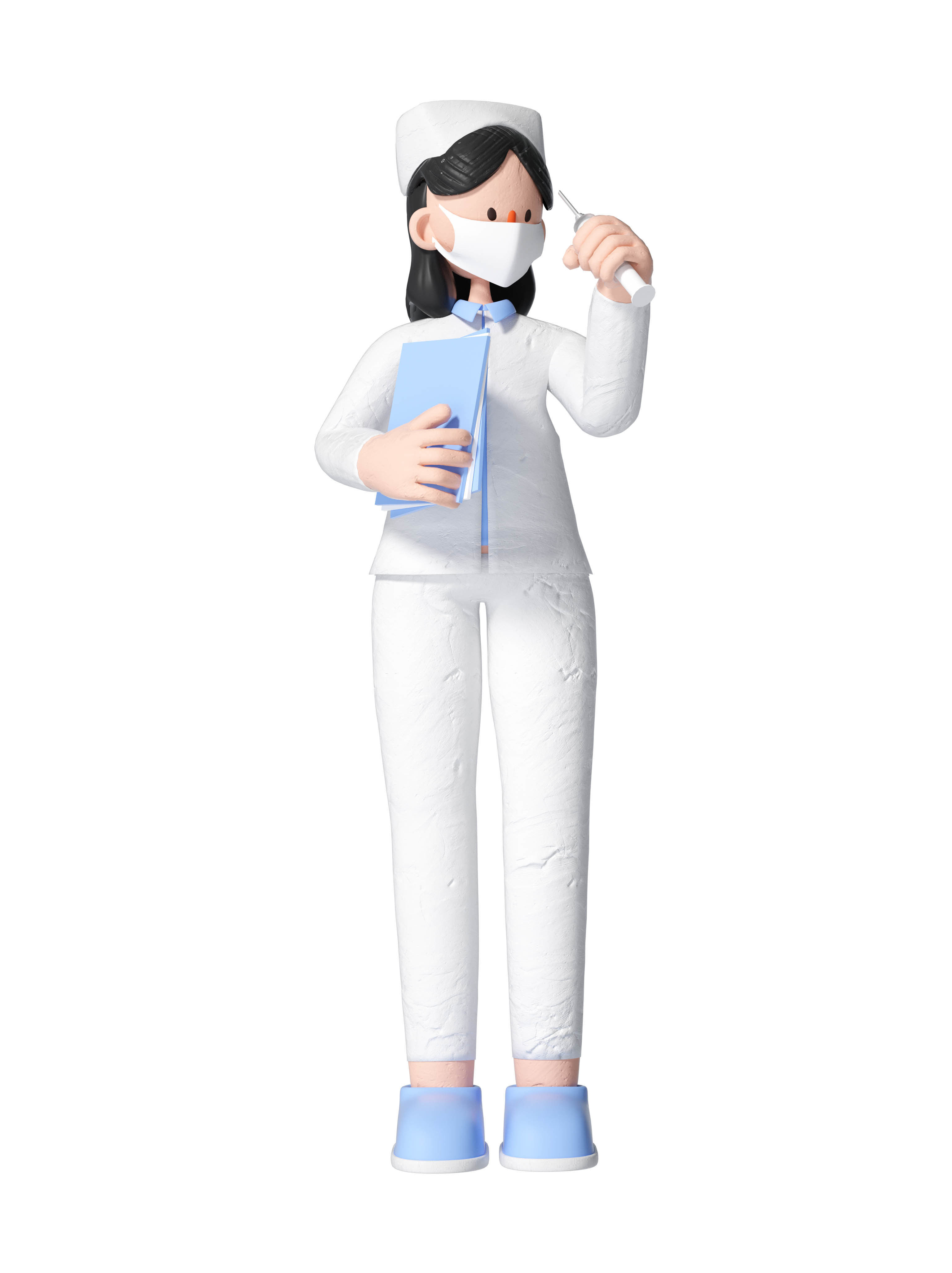 C4D model - various professional characters 3D model_3