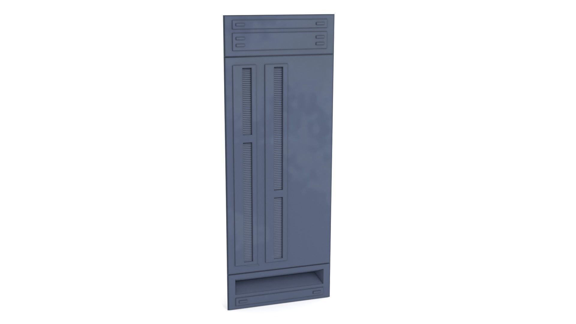 Death Star Wall Panel - D - 1-18 scale Kenner Hasbro Free 3D print model_4