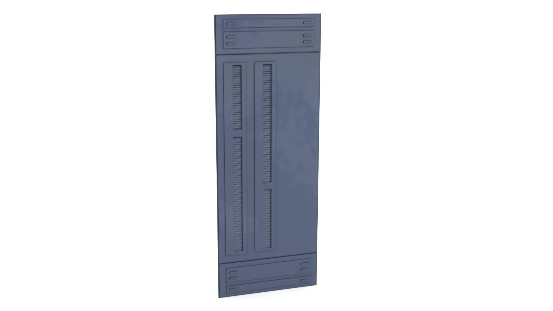 Death Star Wall Panel - D - 1-18 scale Kenner Hasbro Free 3D print model_2