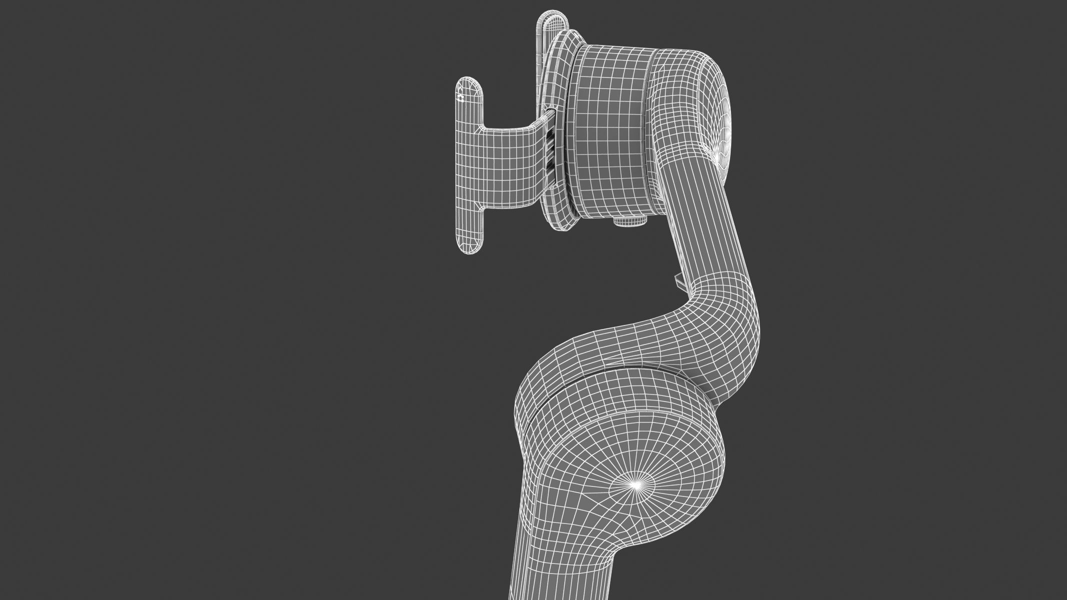 DJI Osmo 5  Low-poly 3D model_14