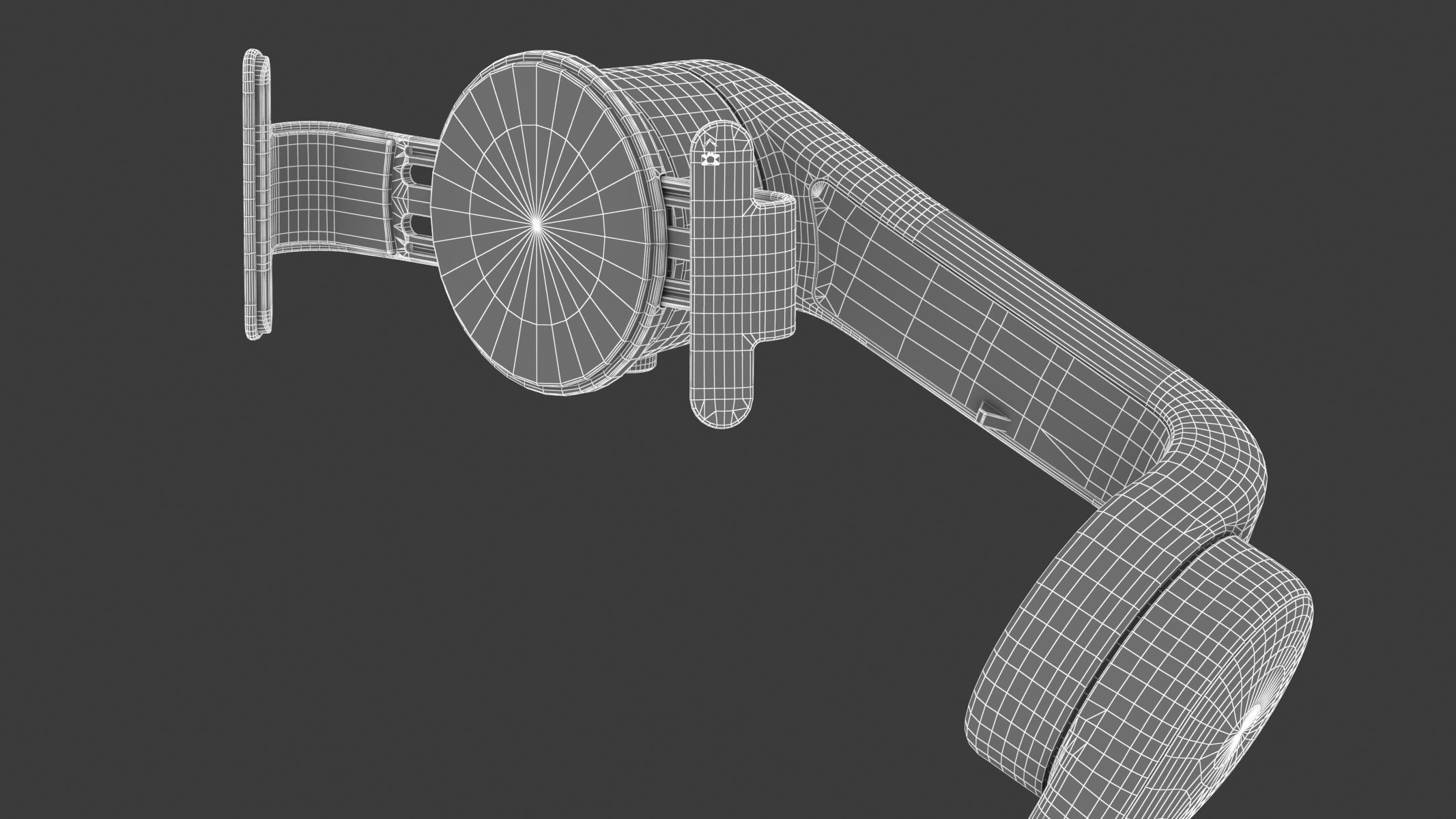 DJI Osmo 5  Low-poly 3D model_15