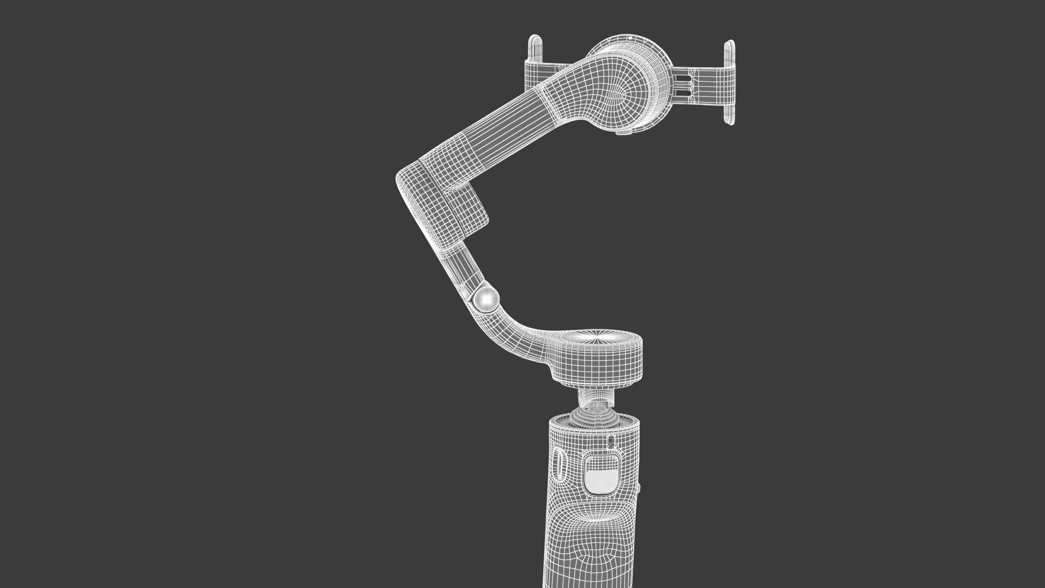DJI Osmo 5  Low-poly 3D model_12