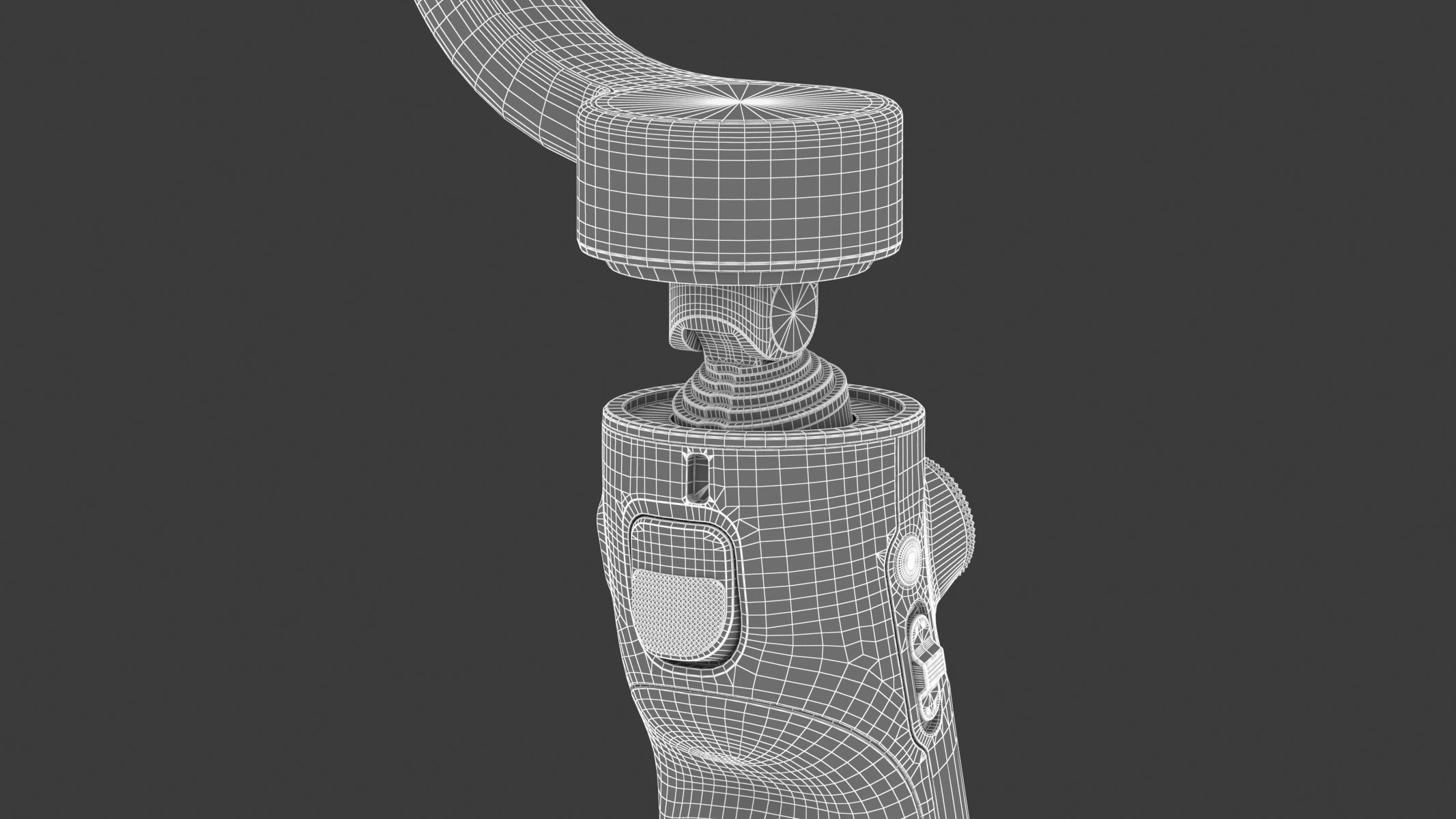 DJI Osmo 5  Low-poly 3D model_18