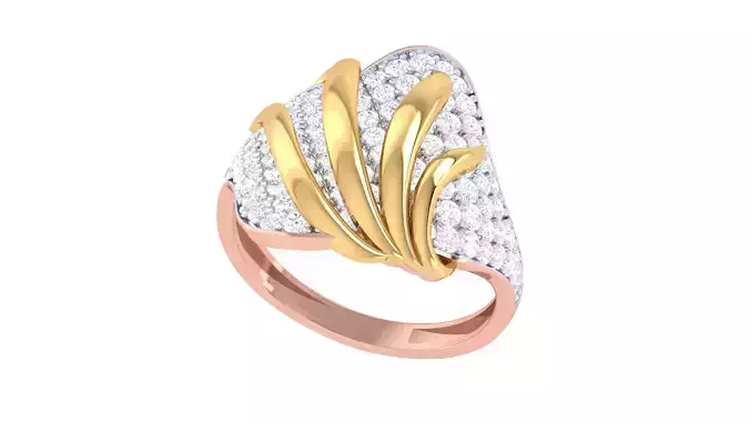 Women Ring 3dm STL OBJ FBX Renders Details
