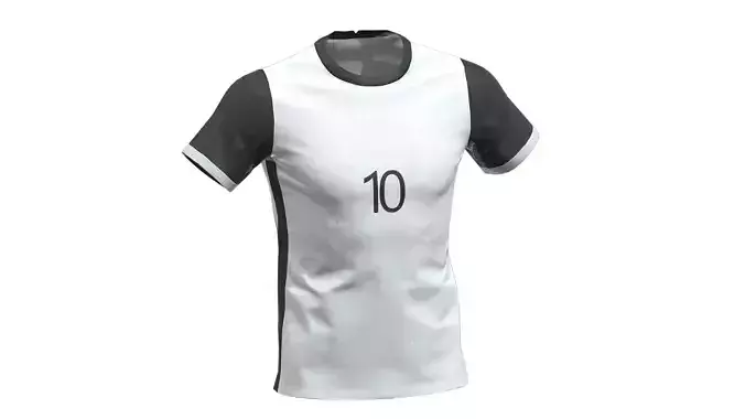Football T-shirt Generic Low Poly PBR