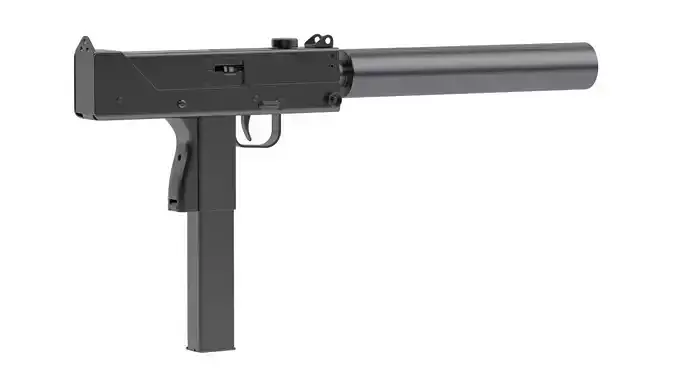 MAC-11 Machine Pistol 3D model