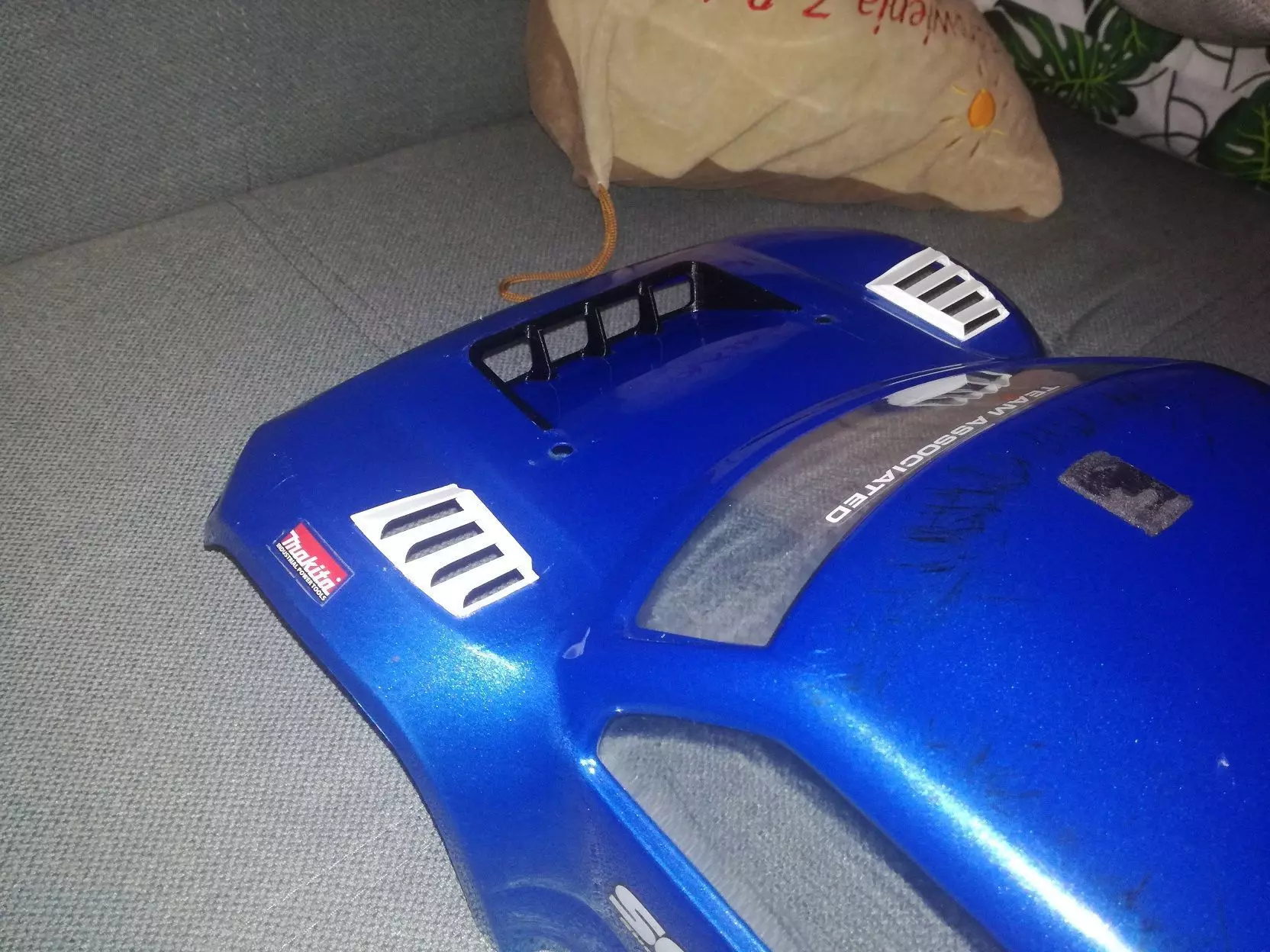 RC Short Cours Truck Fender Diffuser or  Whel Arch Air Outlet  3D model_0