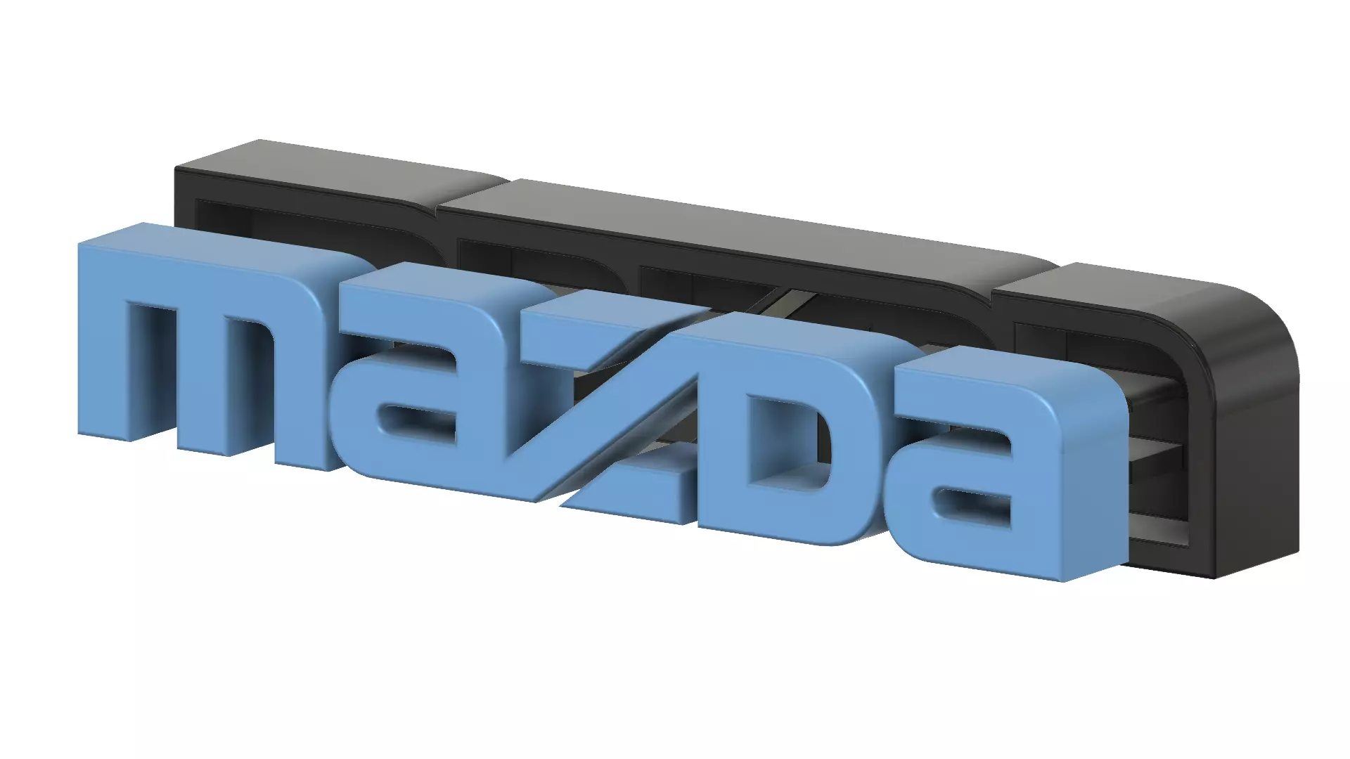 Mazda Stand Logo 3D print model