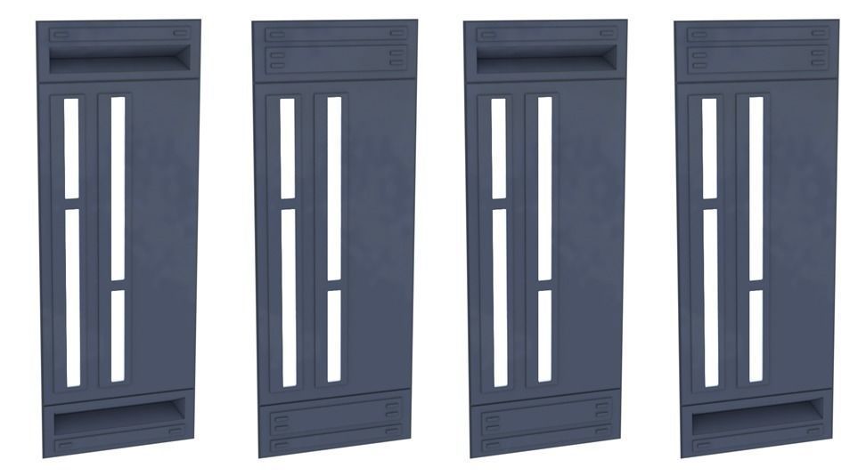 Death Star Wall Panel - F - 1-6 scale Hottoys  Free 3D print model_6