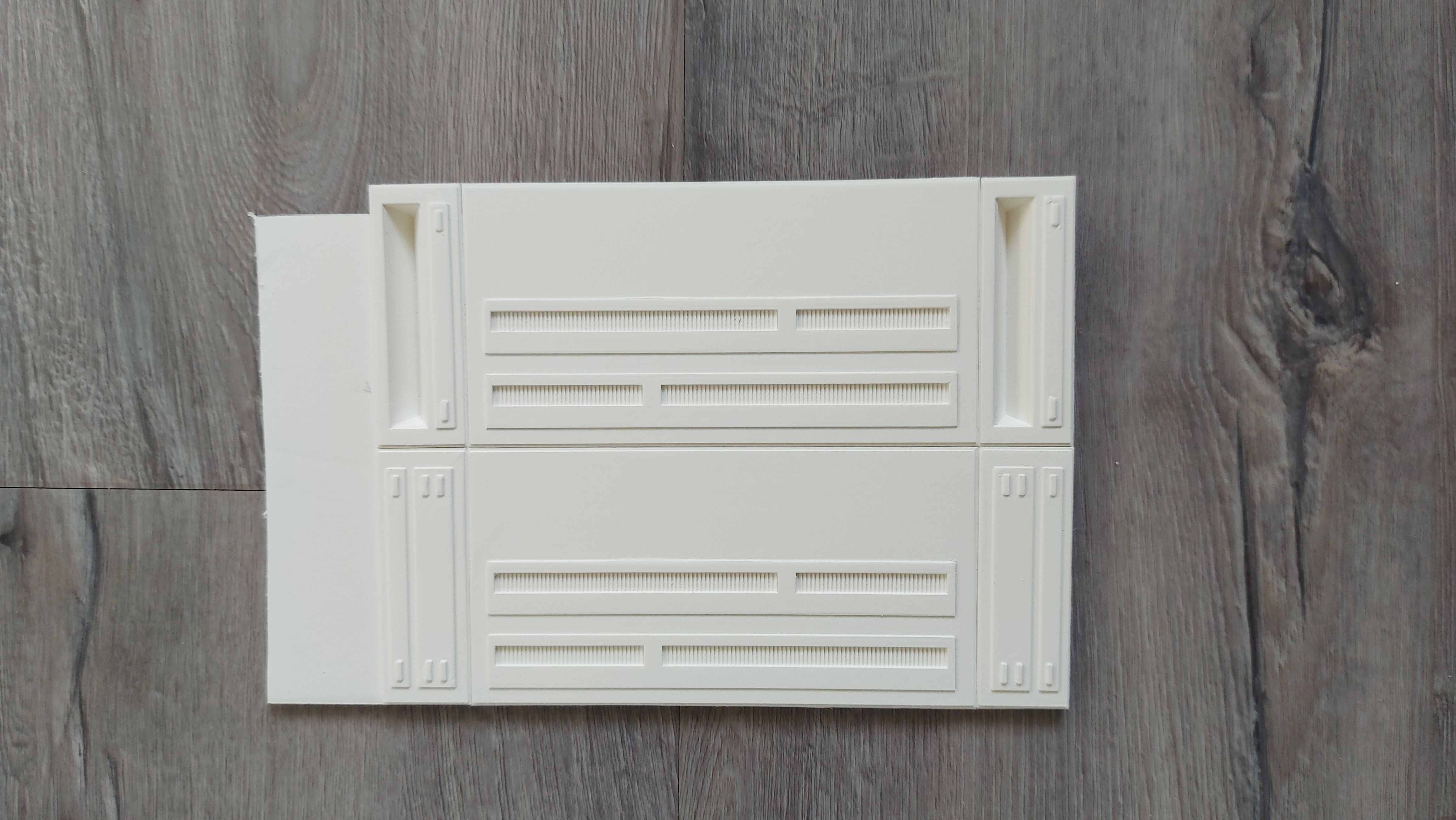 Death Star Wall Panel - F - 1-12 scale Blackseries  Free 3D print model_27