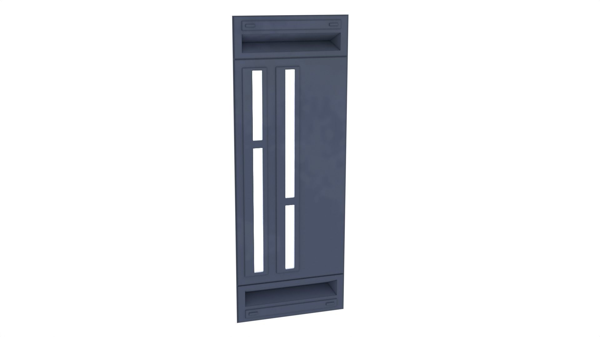 Death Star Wall Panel - F - 1-12 scale Blackseries  Free 3D print model_5