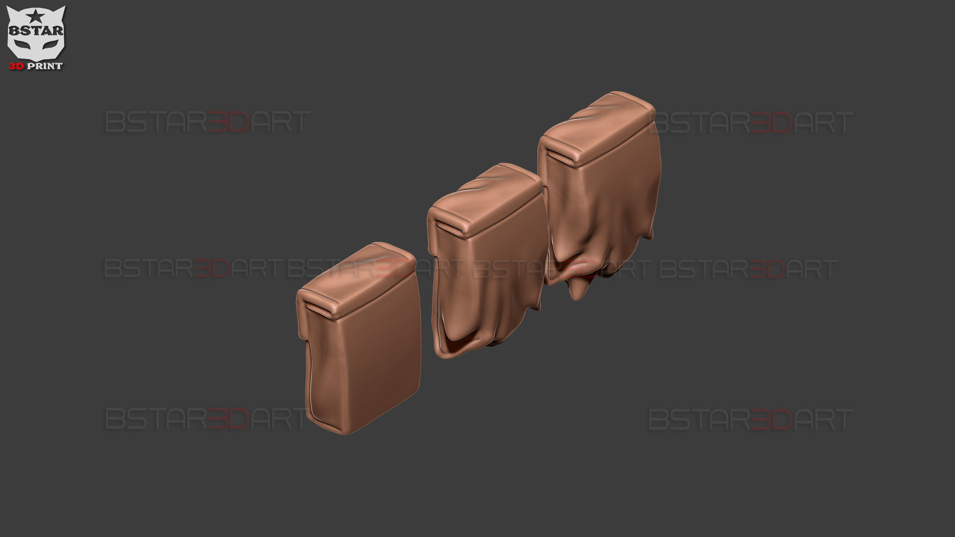 Dark Deku Belt Armor Suit - My Hero Academia Cosplay 3D print model_2
