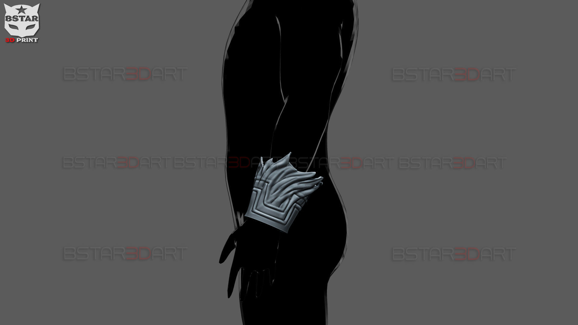 Dark Deku Gloves Armor Suit - My Hero Academia Cosplay 3D print model_1