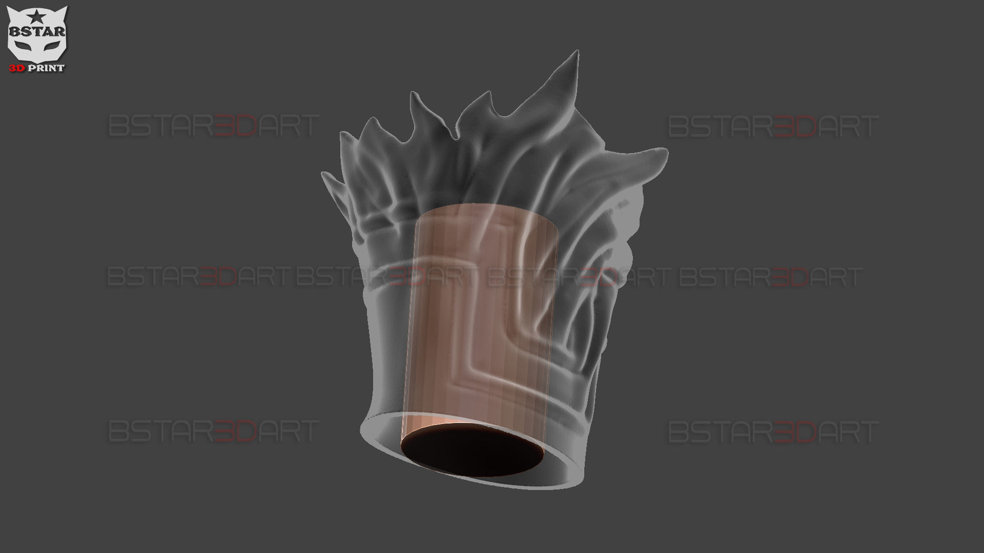 Dark Deku Gloves Armor Suit - My Hero Academia Cosplay 3D print model_5