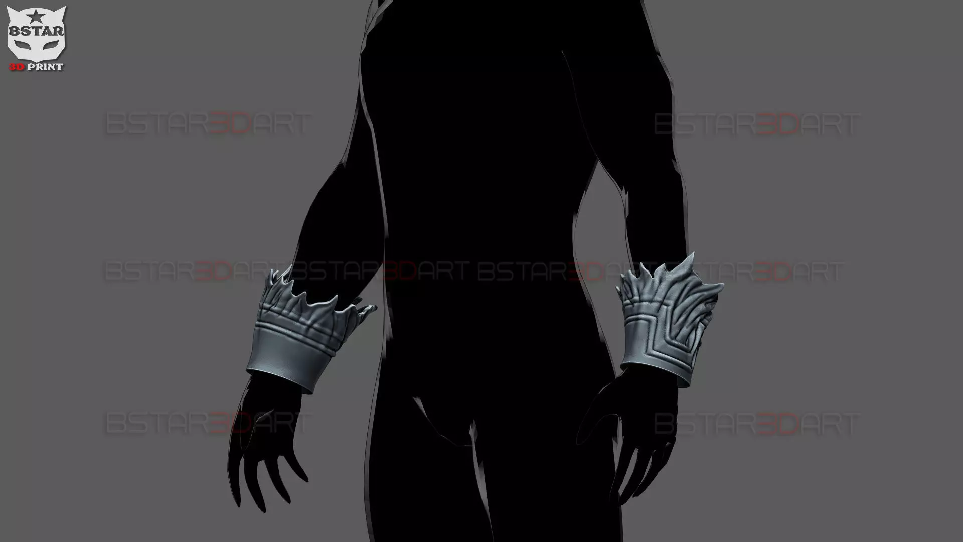 Dark Deku Gloves Armor Suit - My Hero Academia Cosplay 3D print model_0