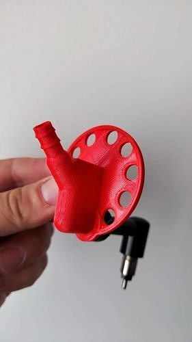 Adapter for rabbit drinking system Free 3D print model