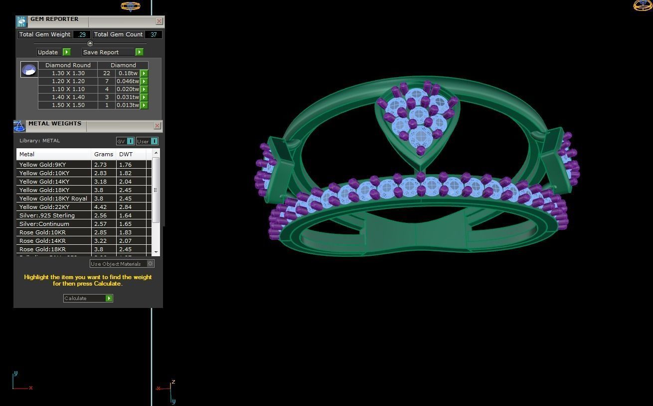 Light Wt Ring - 1 3D print model_4