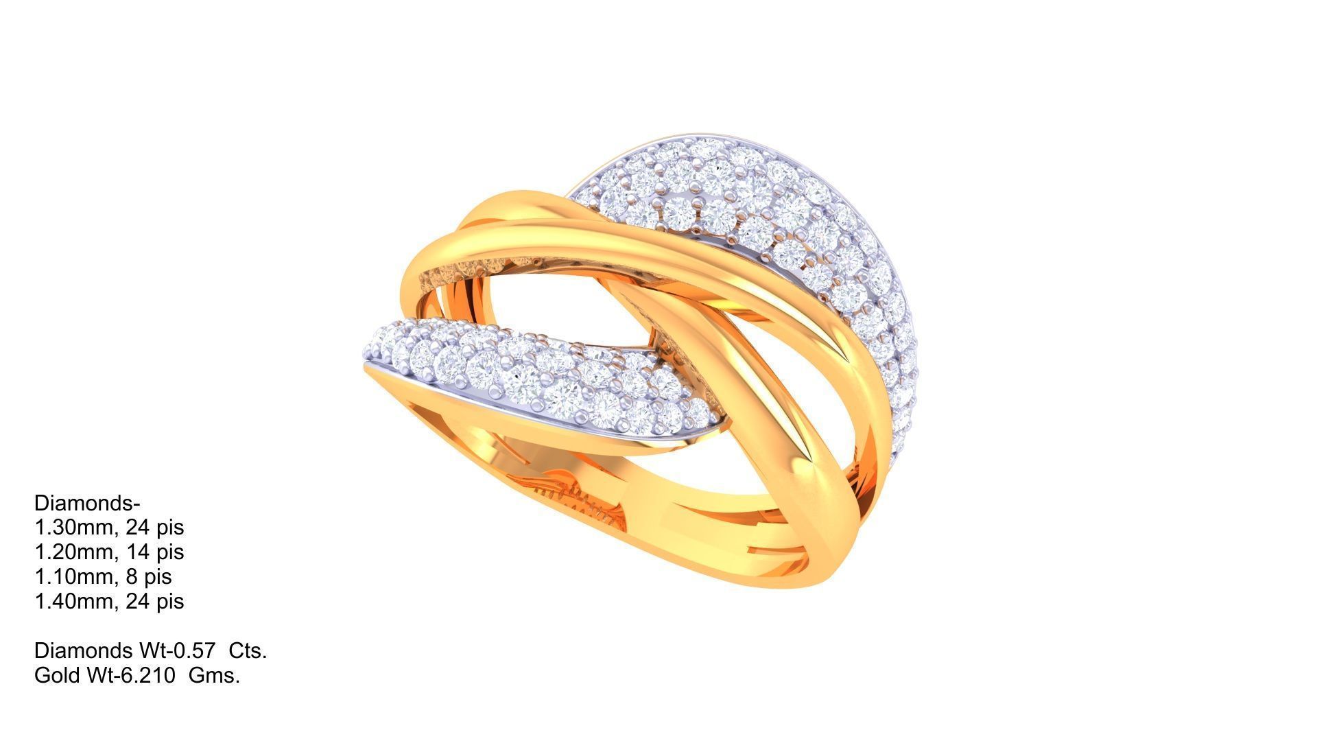 Women Vintage Ring 3dm STL OBJ FBX Renders Details 3D print model_1