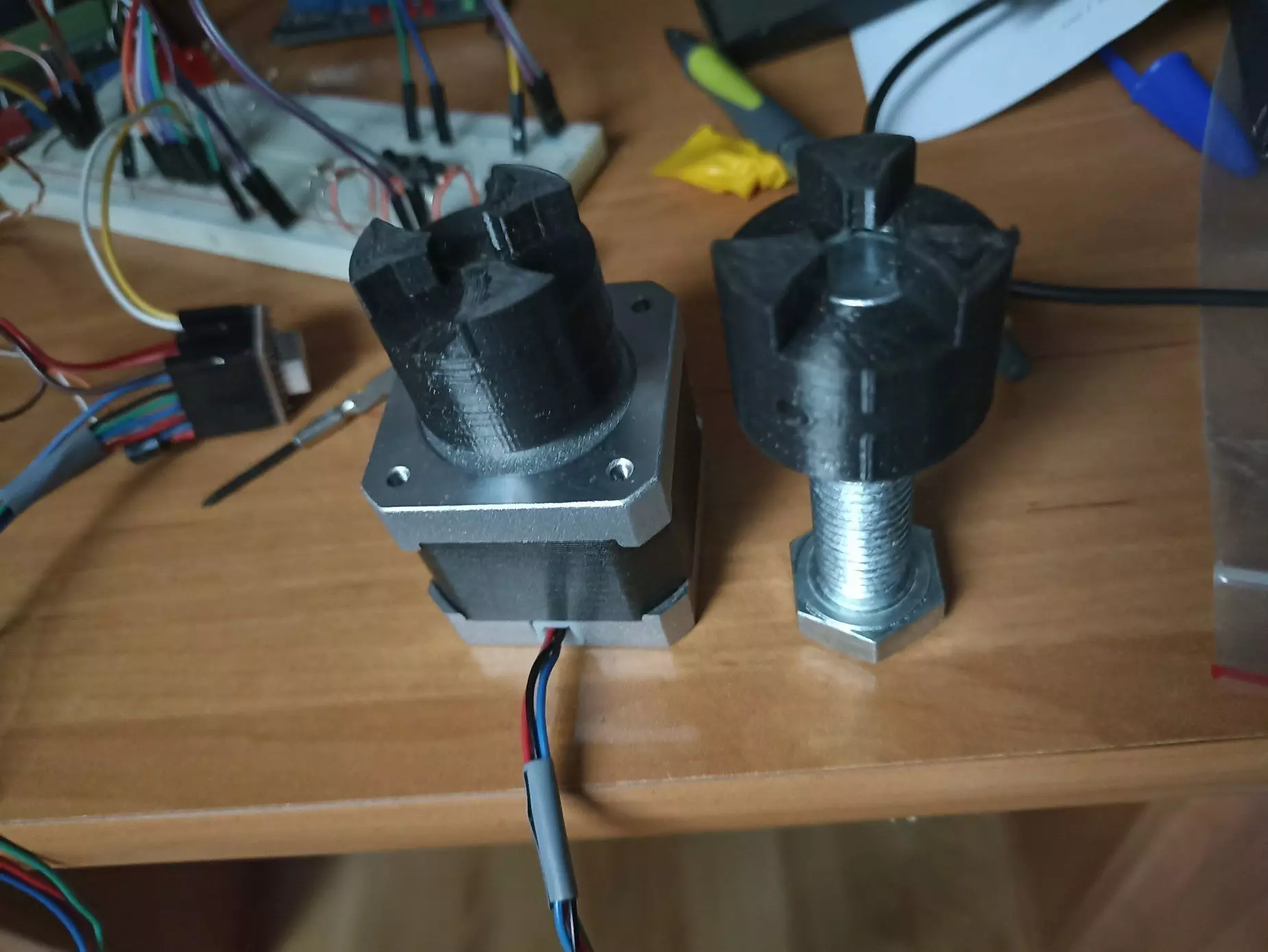 Claw Coupling and flexible clutch rotor Fi 5 mm mouting 3D model