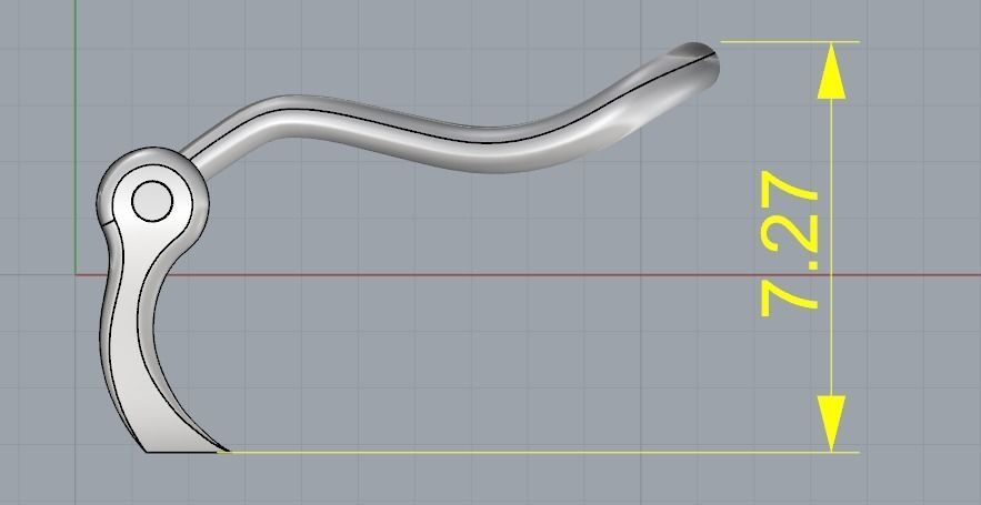 Lock for Earring Model 3144 3D print model_7