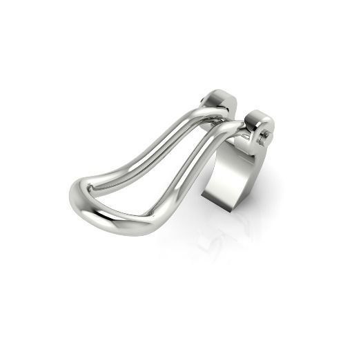 Lock for Earring Model 3144 3D print model_1