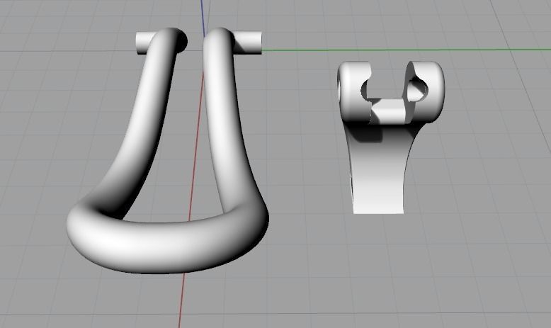 Lock for Earring Model 3144 3D print model_2