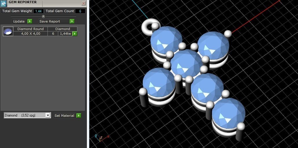 Cross Pendant Model 3136 3D print model_9