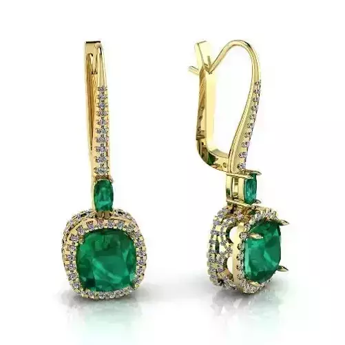 Earrings with french lock Model 3115