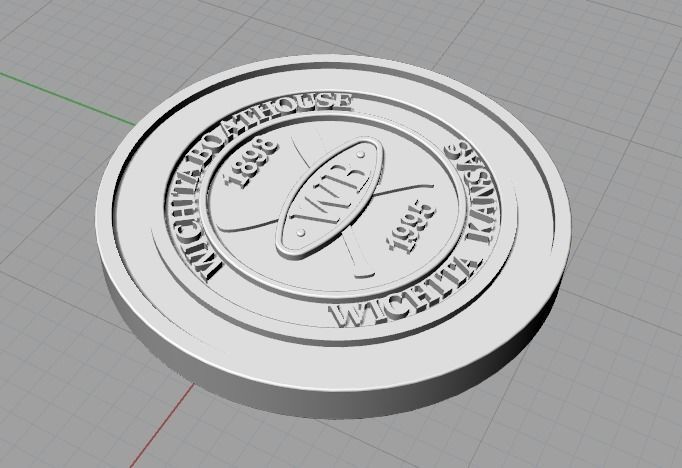 Coin Model 3106 3D print model_5