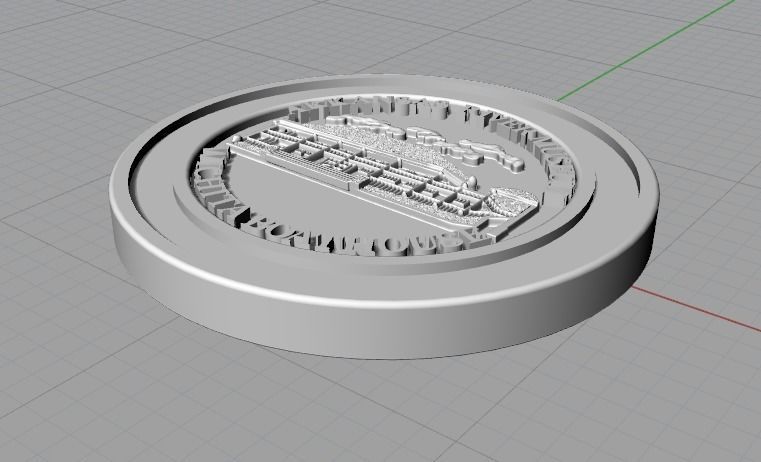 Coin Model 3106 3D print model_4