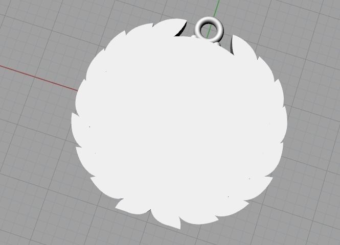 Coin pendant Model 3105 3D print model_6