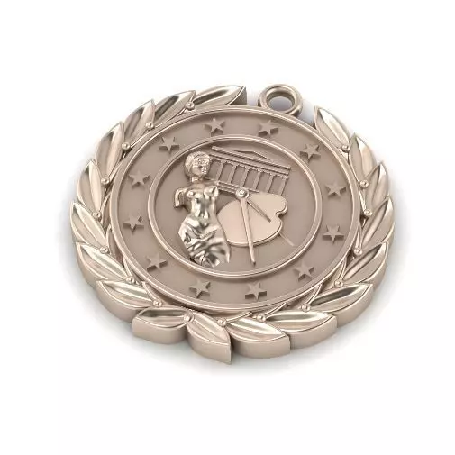 Coin pendant Model 3105 3D print model_0