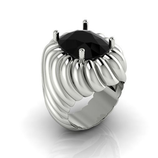Womens ring Model 3102 3D print model_1