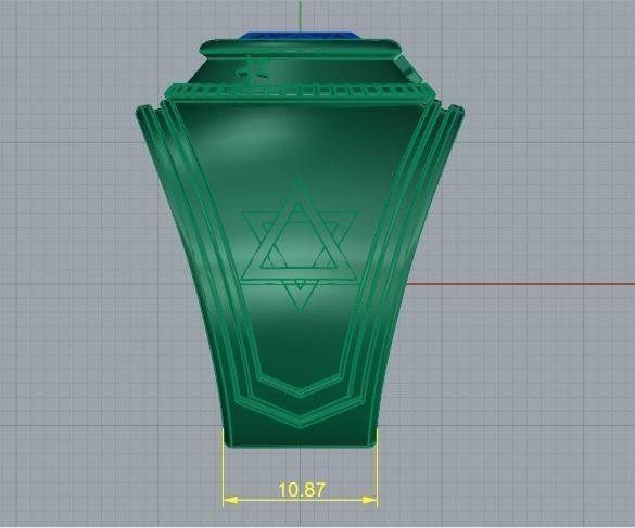 Man ring Model 3101 3D print model_3