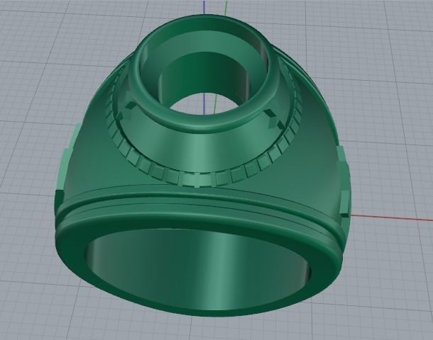 Man ring Model 3101 3D print model_2