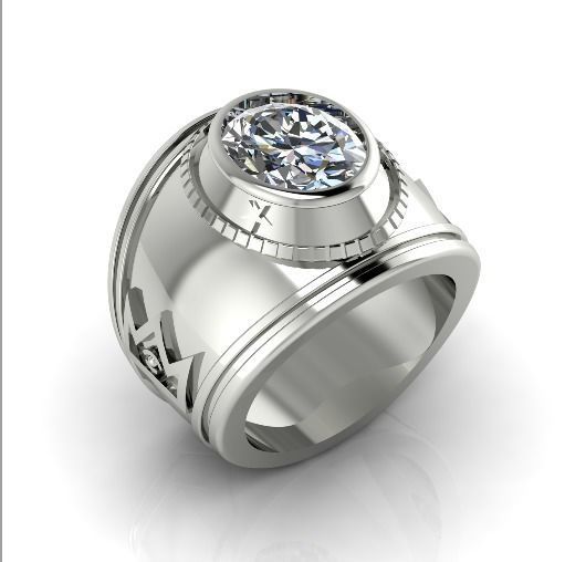 Man ring Model 3101 3D print model_1