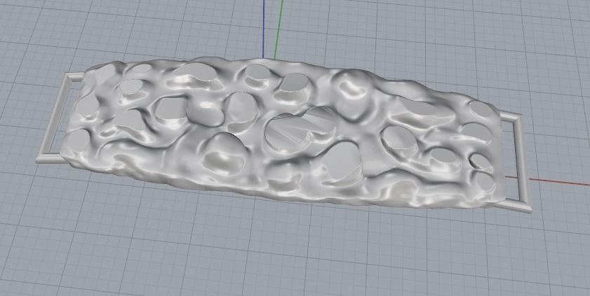 Bracelet Model 3133 3D print model_2