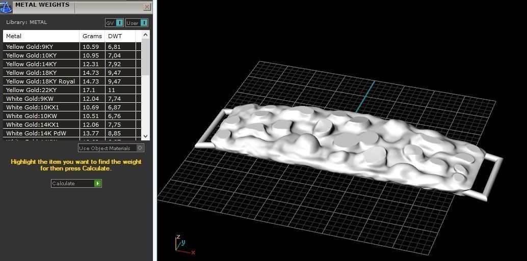 Bracelet Model 3133 3D print model_7