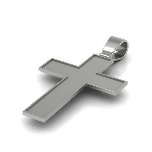 Pendant cross Model 3132 3D print model_1