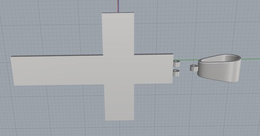 Pendant cross Model 3132 3D print model_4