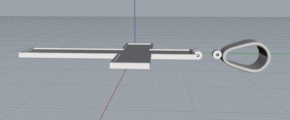 Pendant cross Model 3132 3D print model_3