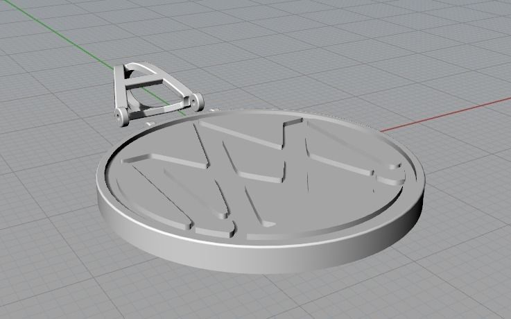 Pendant MA Model 3124 3D print model_5