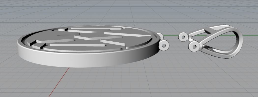 Pendant MA Model 3124 3D print model_3