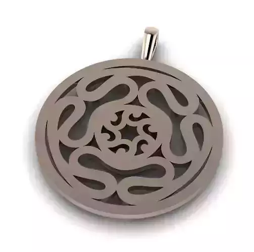 Pendant with patterns Model 3119