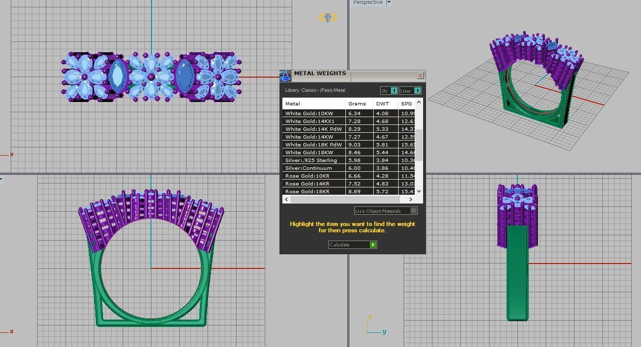 jewellry ring 3D print model_10