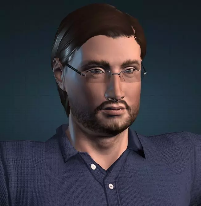 Kuplinov Play Animated 3D model_0