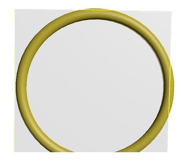 gold ring - 3ds max 3D print model_1
