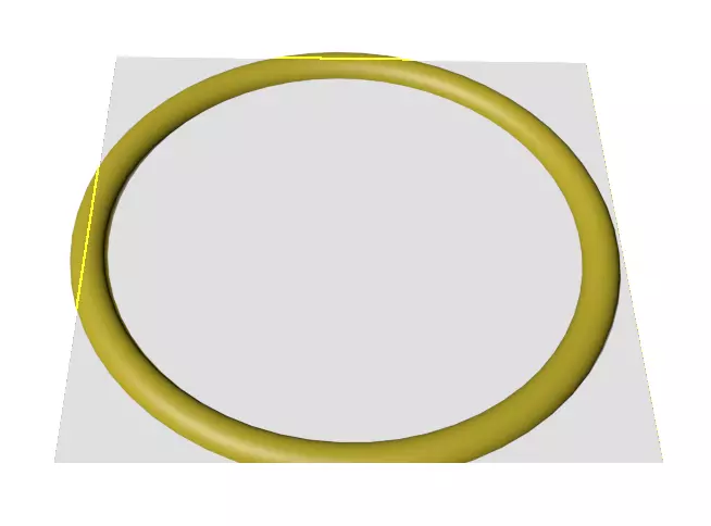 gold ring - 3ds max 3D print model_0