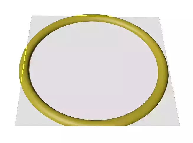 gold ring - 3ds max 3D print model
