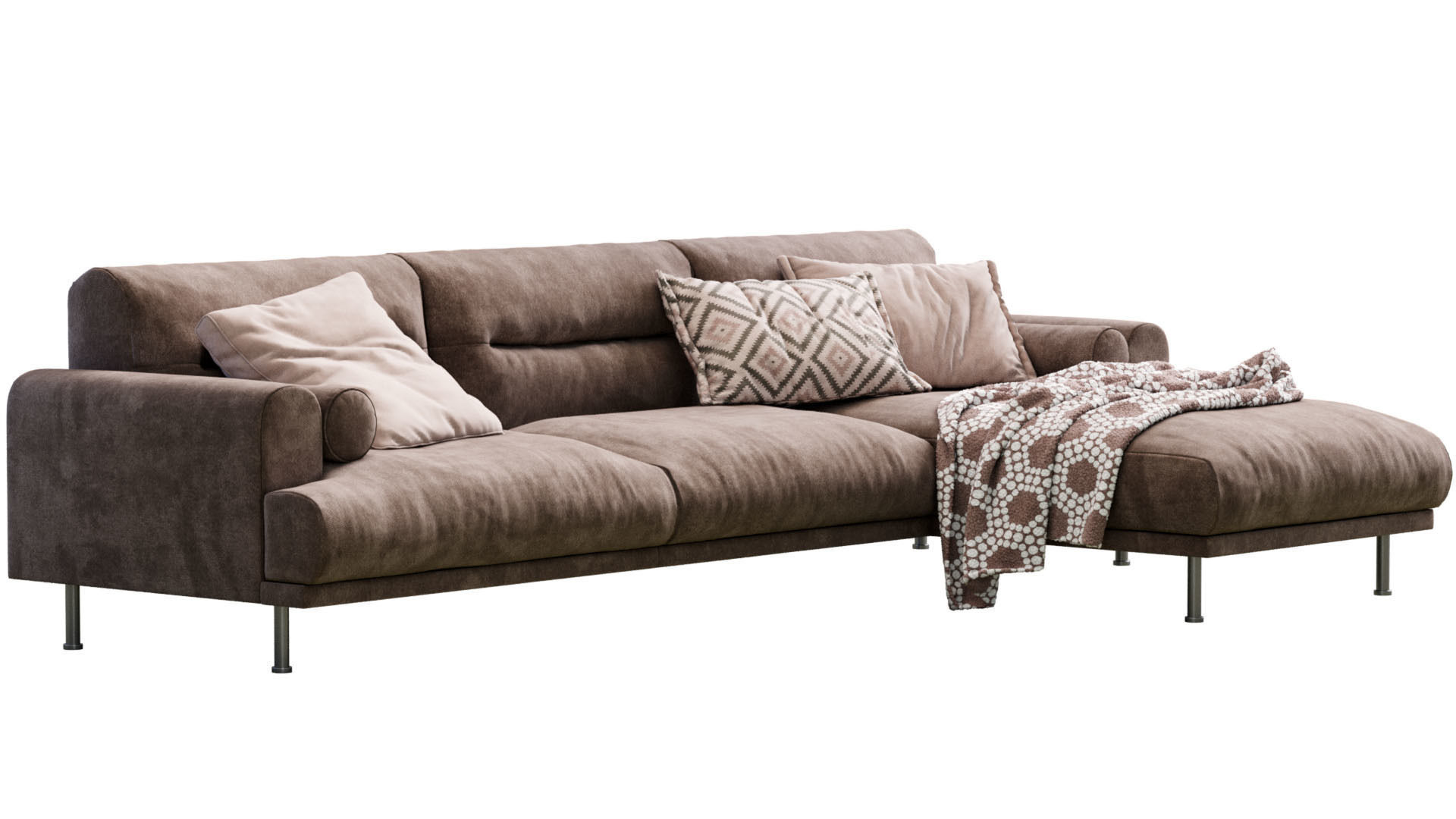 Sofa Langaryd By Ikea 3D model_3